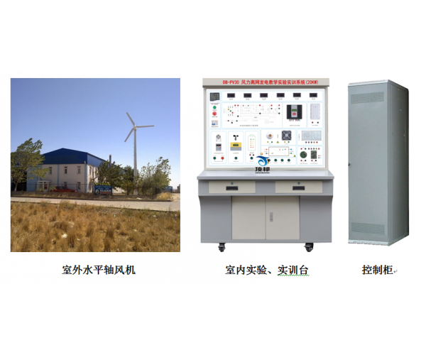 风力离网发电教学实验实训系统